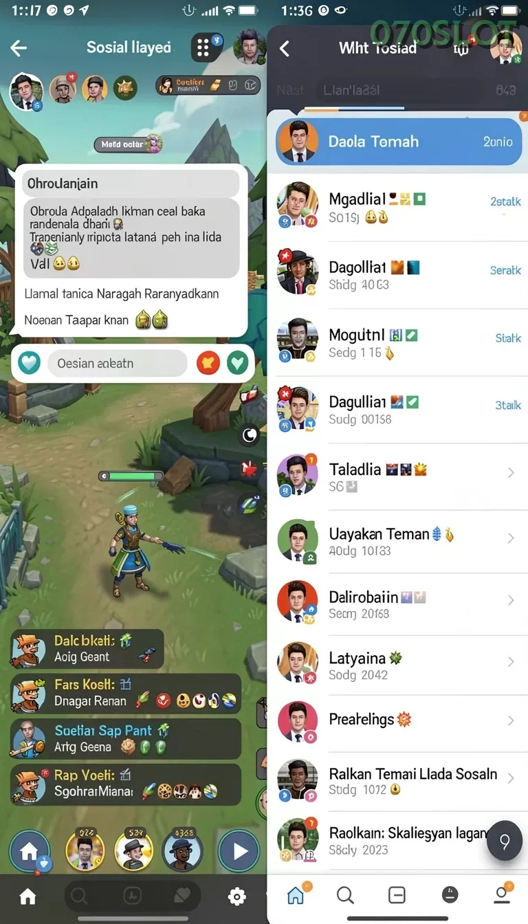 Cuplikan layar 180SLOT — pengaturan akun